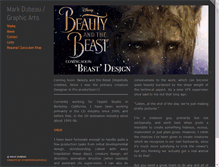 Tablet Screenshot of markdubeau.com